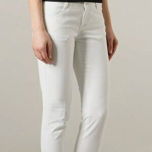 Stella McCartney Women's White Denim Skinny Ankle Jeans, 24, New without tags